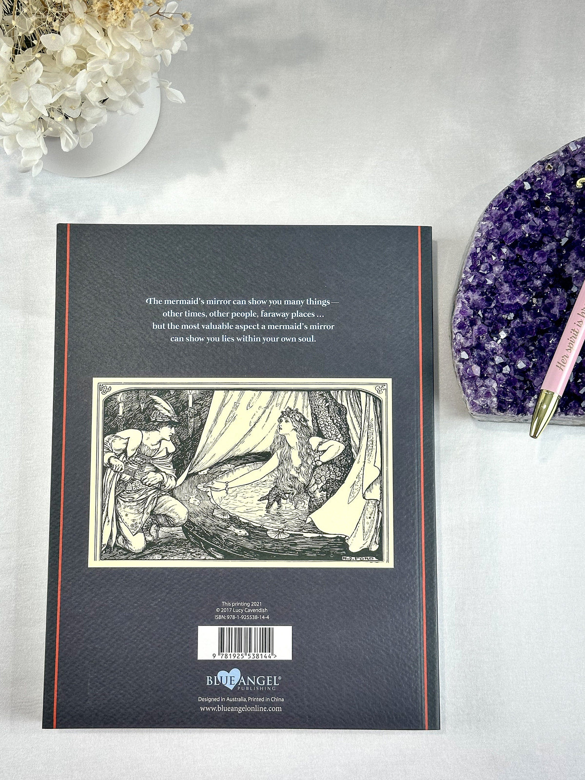 Mermaid's Mirror Journal by Lucy Cavendish - Dive into the Enchanted Waters