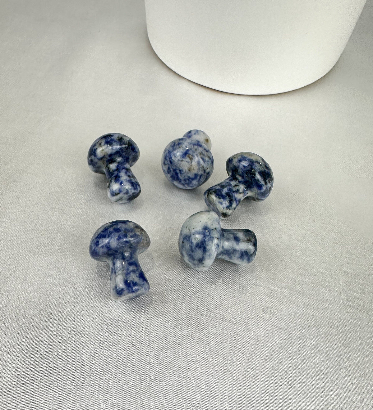 Sodalite Mini Mushroom Carving - Intuitively Chosen