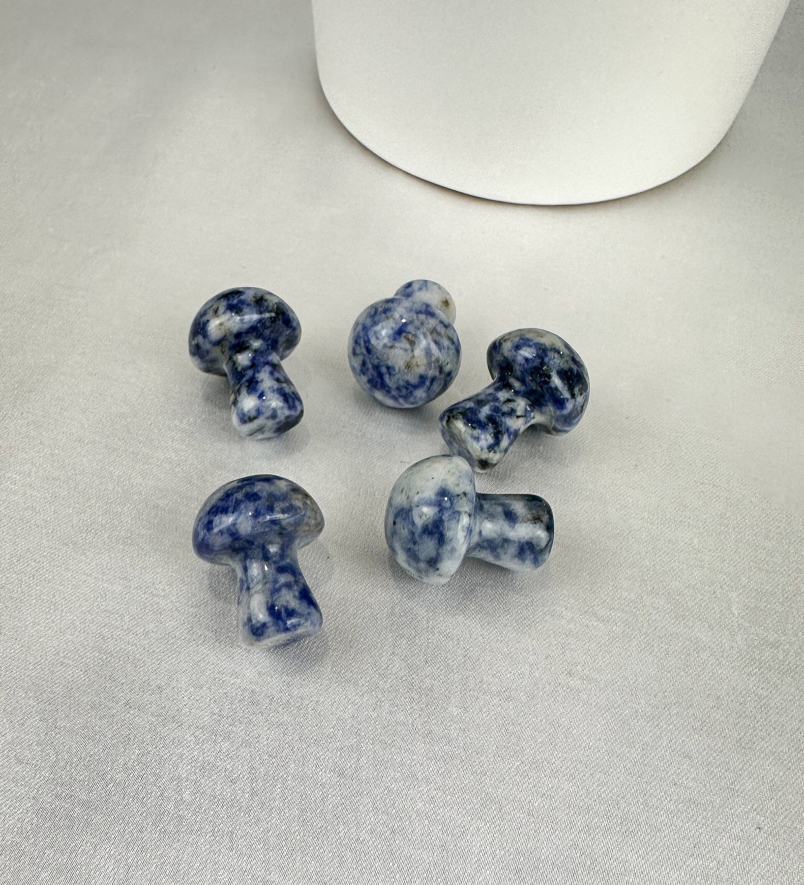 Sodalite Mini Mushroom Carving - Intuitively Chosen