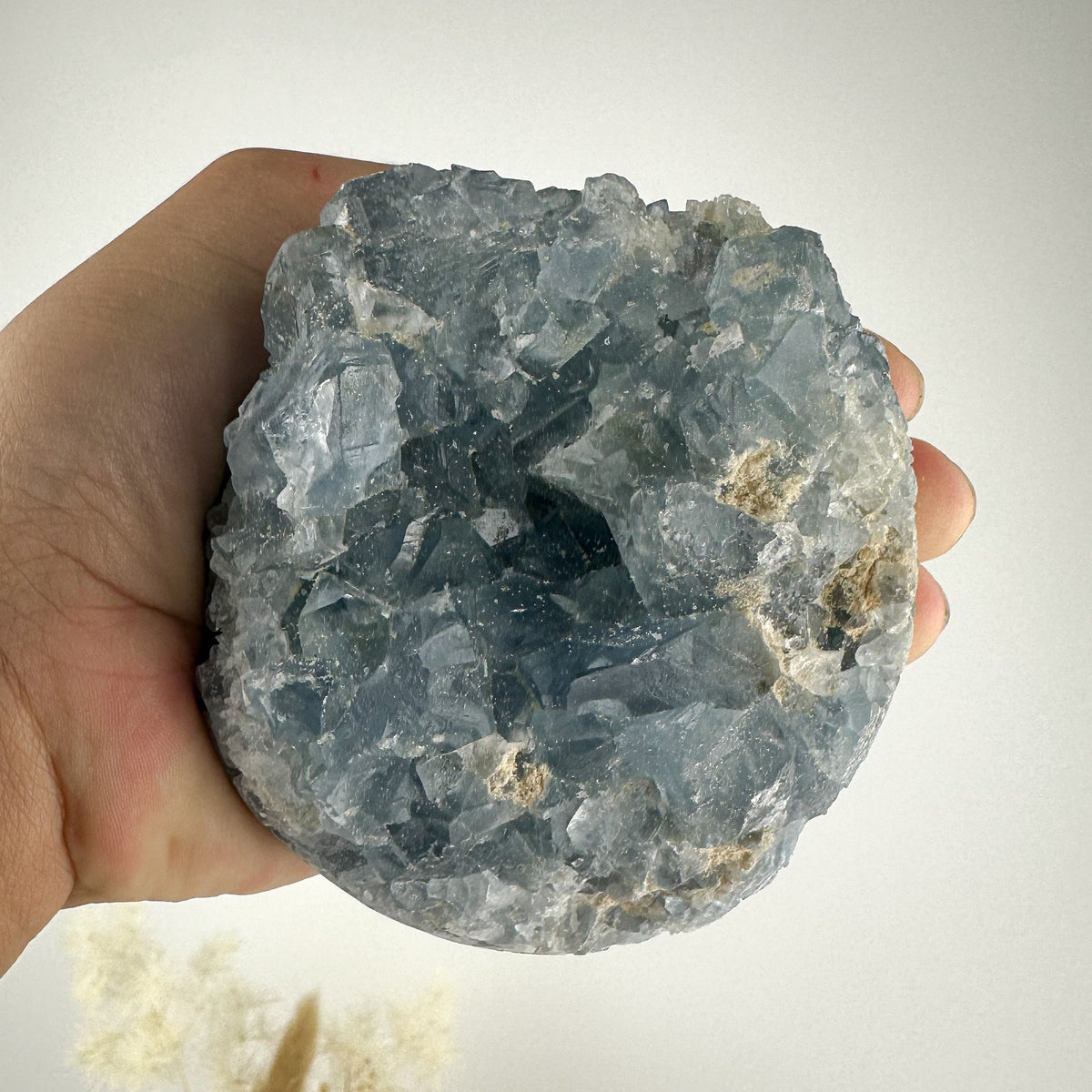 Raw Celestite Cluster | Tranquil Blue Crystal | Natural Celestite | 849g